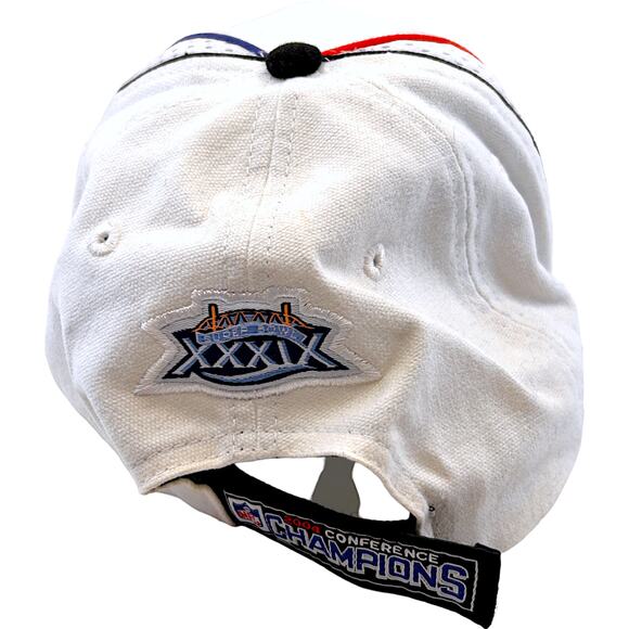 New England Patriots 2004 AFC Champions Reebok Adjustable Hat - Picture 4 of 12